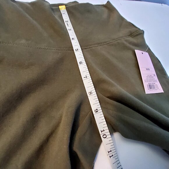 Wild Fable Olive Green Flare cut for added style Pants XXS Cotton Spandex Blend - Picture 6 of 8